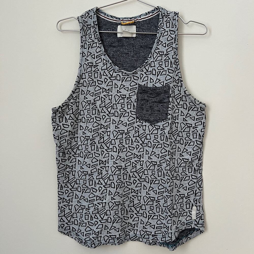 Koto Knitted All Over Print Tank Top